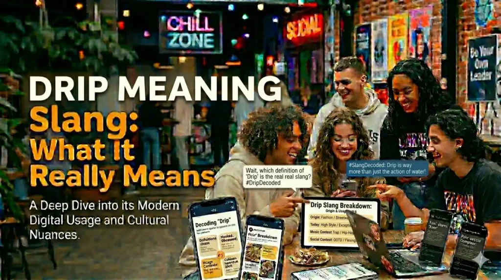 What Does Drip Mean in Slang?