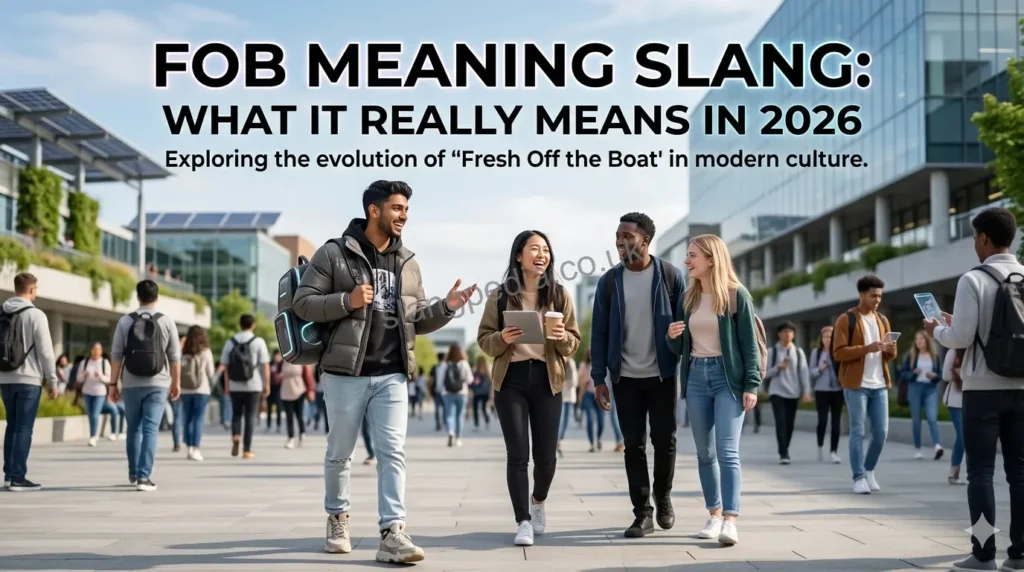 What Does FOB Mean in Slang?