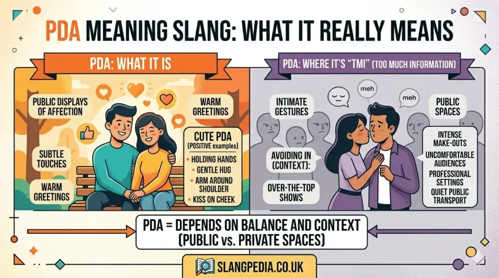 What Does PDA Mean in Slang?