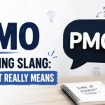 PMO Meaning Slang