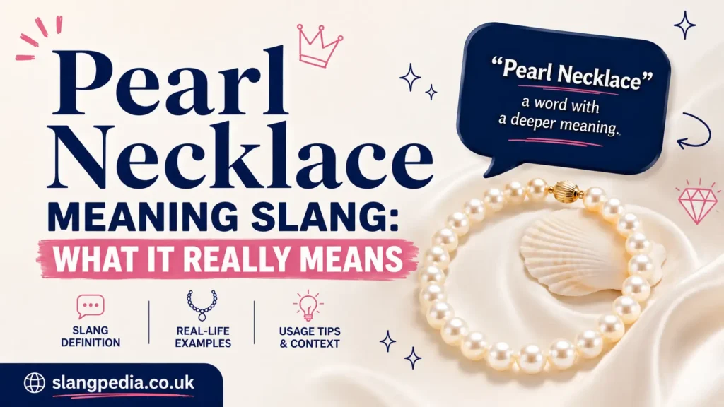 Pearl Necklace Meaning Slang