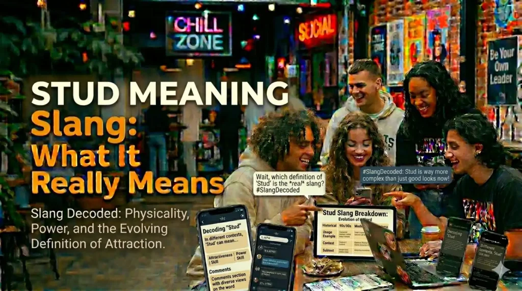What Does Stud Mean in Slang?