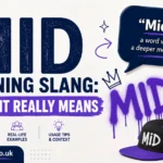 Mid Meaning Slang
