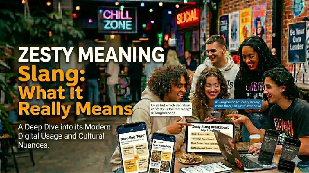 What Does Zesty Mean in Slang?