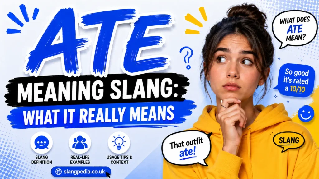 Ate Meaning Slang
