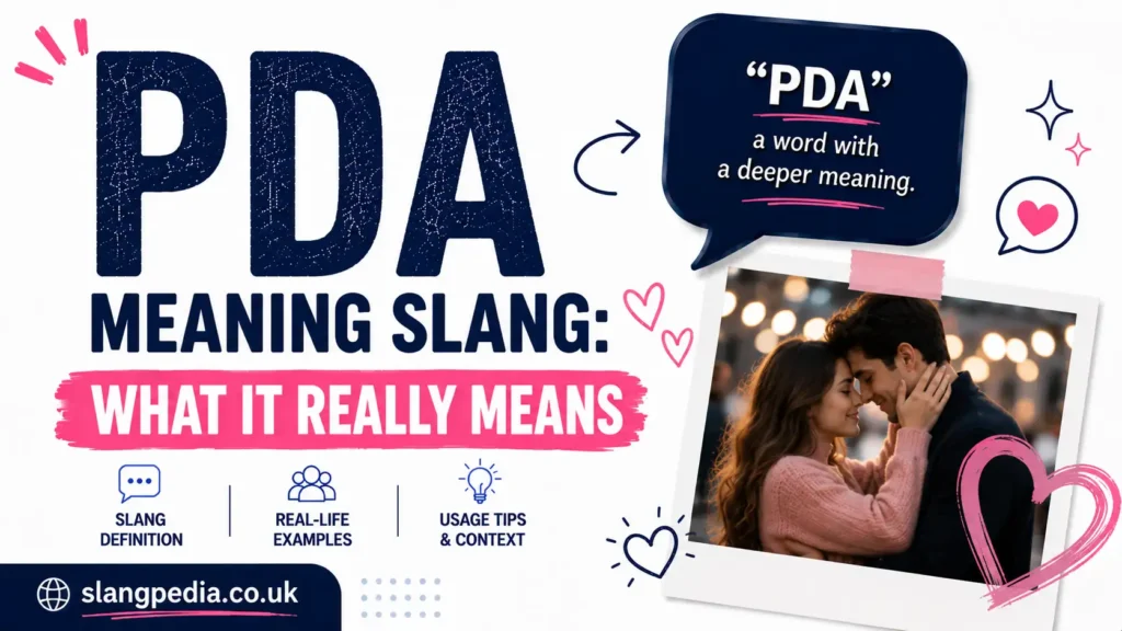 PDA Meaning Slang