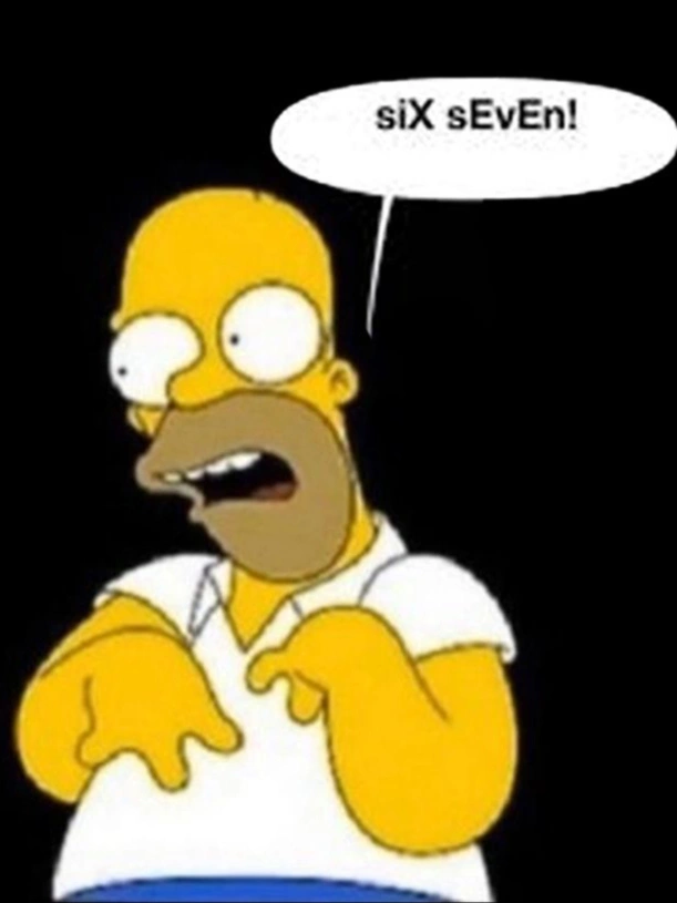 What Does 6-7 Mean in Text?
