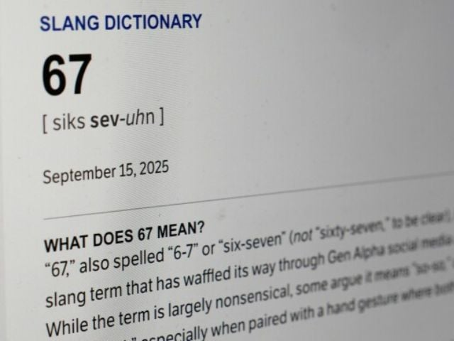 What Does 67 Mean in Text?