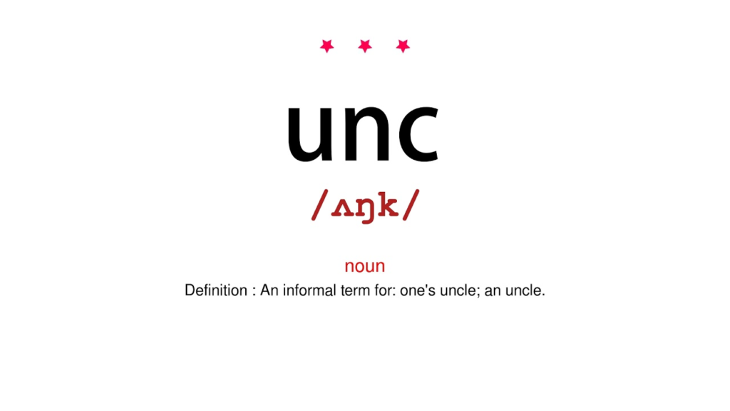 What Does Unc Mean in Slang?