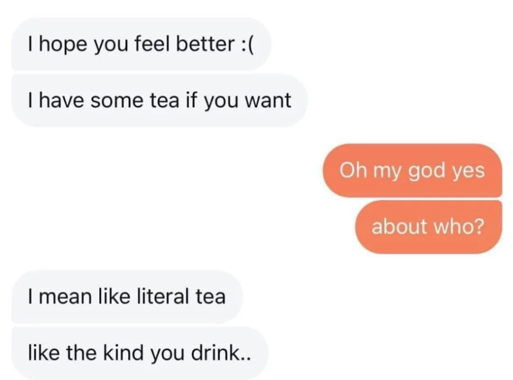 Where Did the Slang "Tea" Come From?