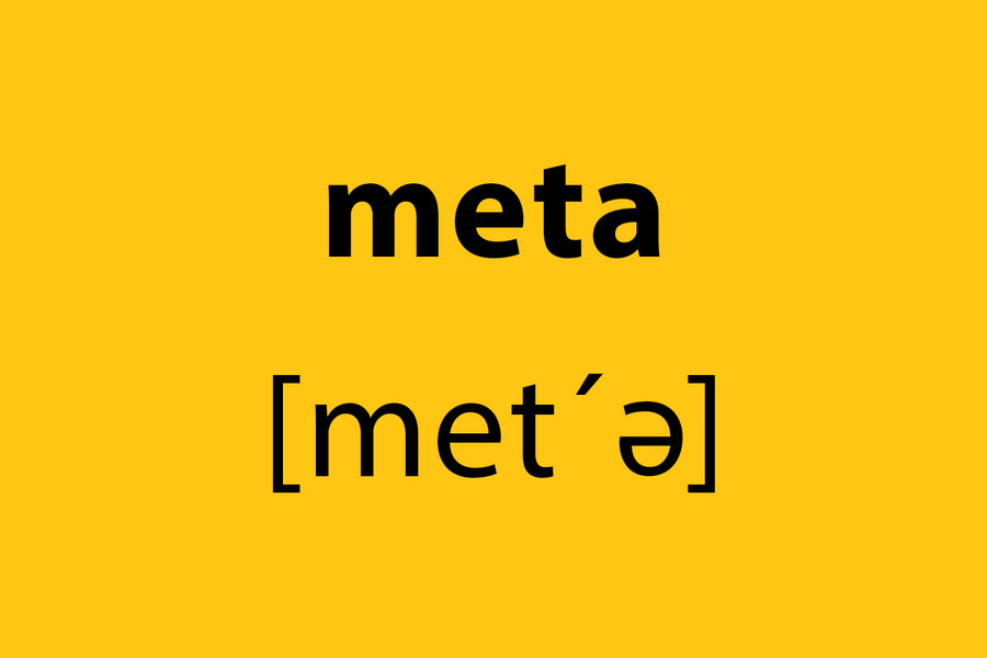 What Does Meta Mean in Text?