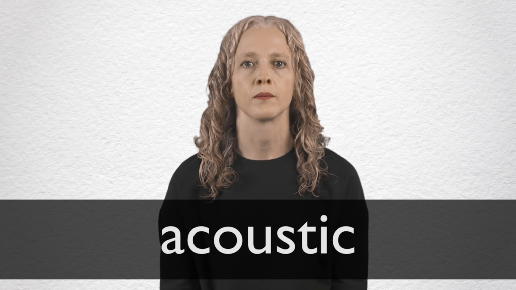Where Did the Slang "Acoustic" Come From?
