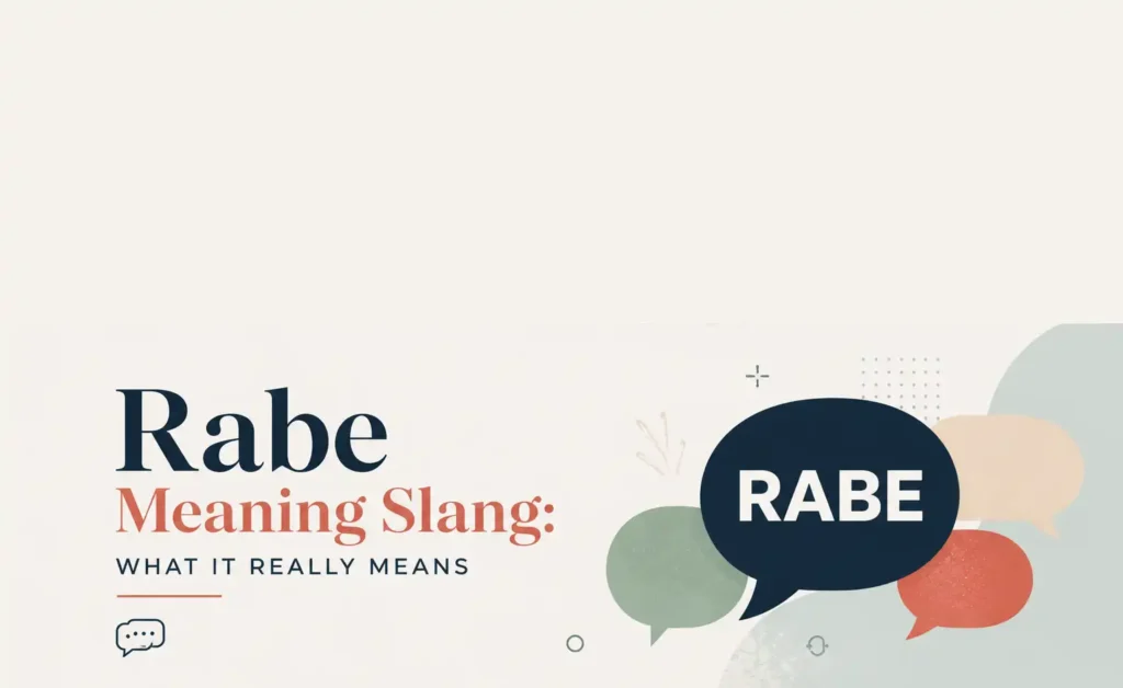 Where Did the Slang "Rabe" Come From?
