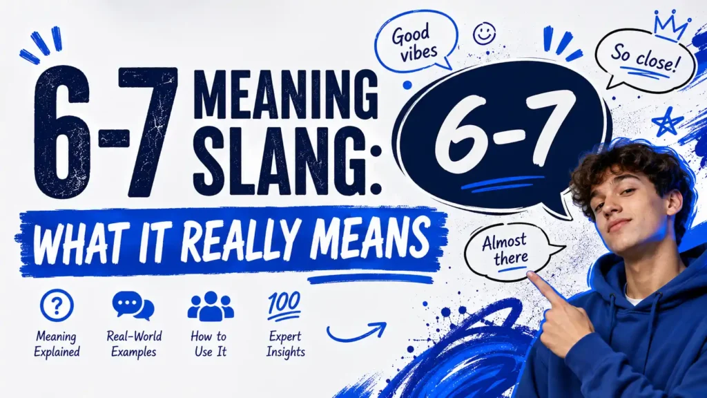6-7 Meaning Slang