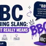 BBC Meaning Slang