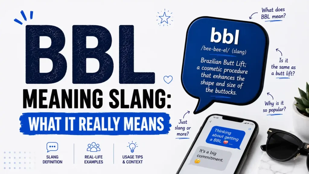 BBL Meaning Slang