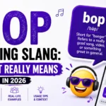 Bop Meaning Slang