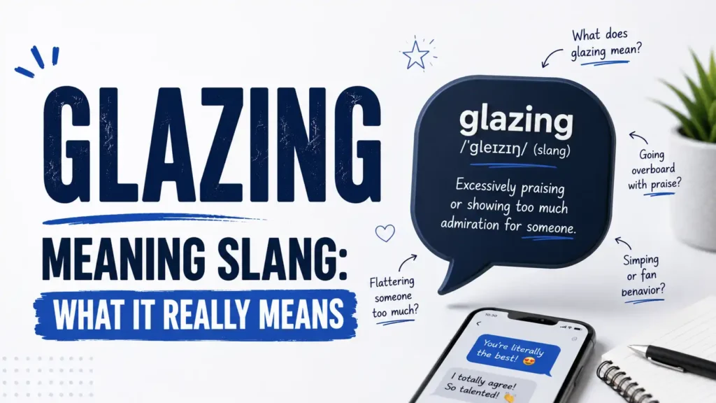 Glazing Meaning Slang