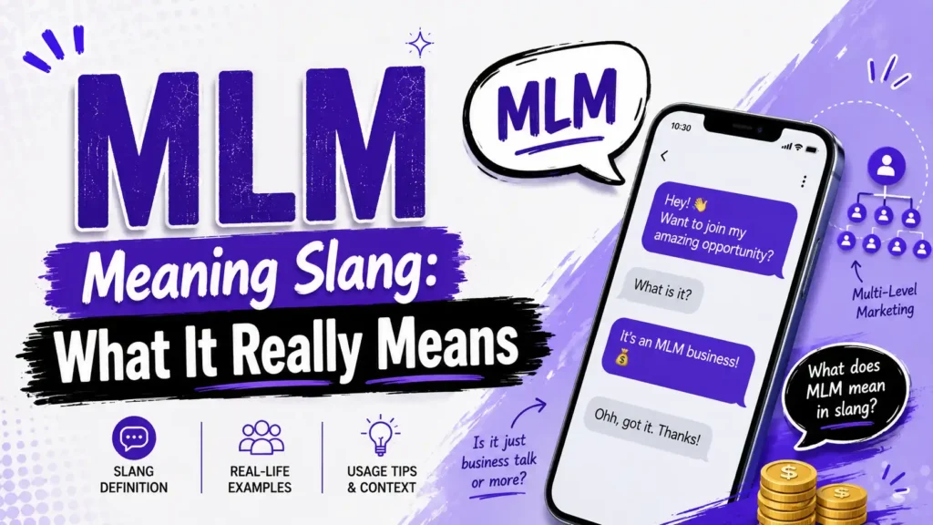 MLM Meaning Slang