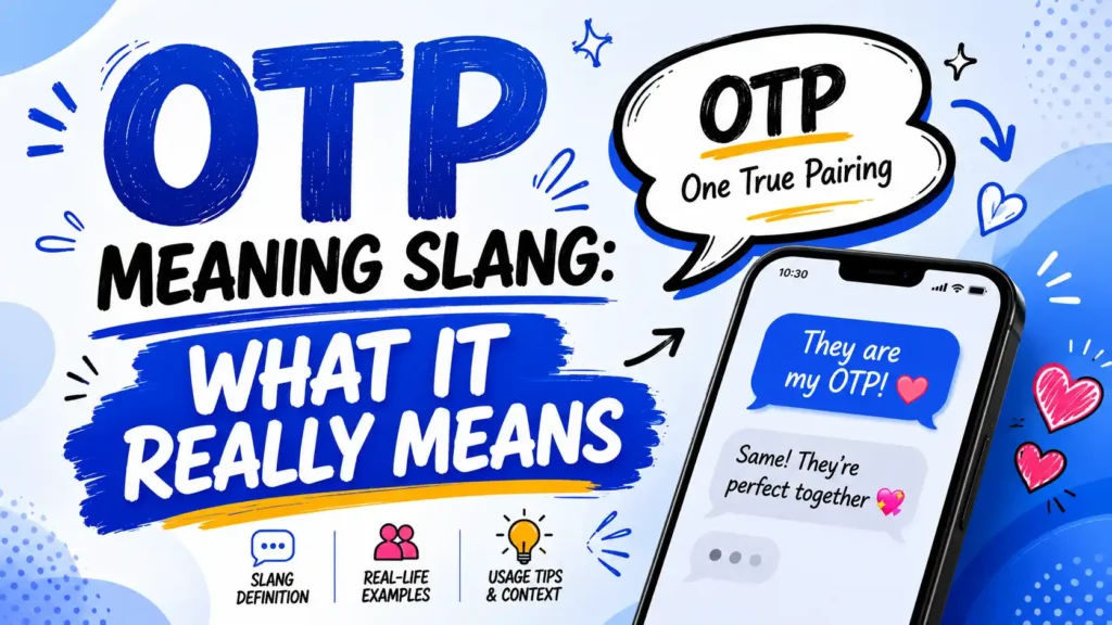 OTP Meaning Slang