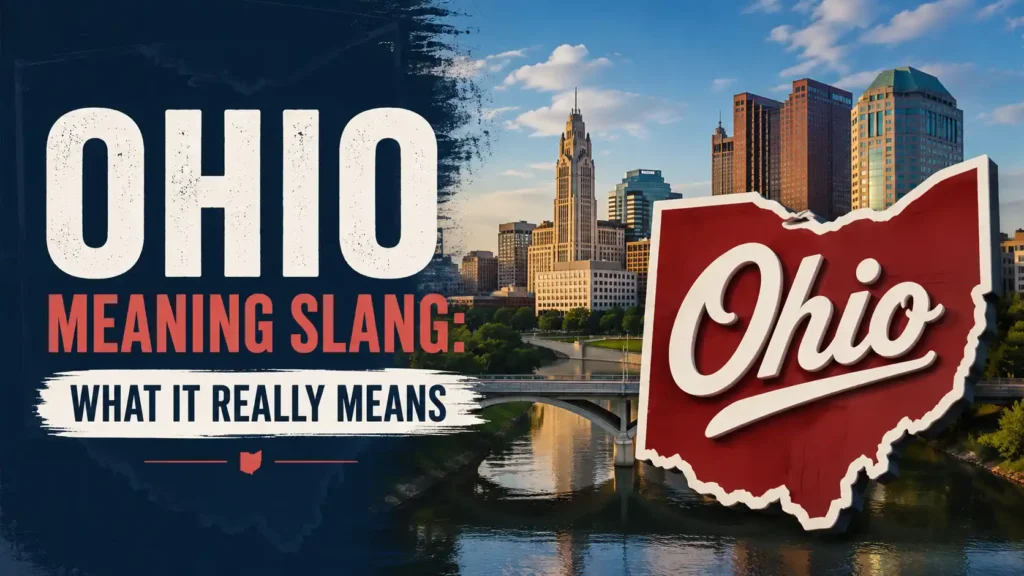 What Does Ohio Mean in Slang?