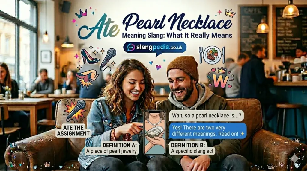 What Does "Pearl Necklace" Mean in Slang?