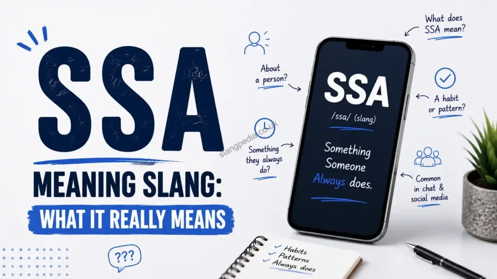 SSA Meaning Slang