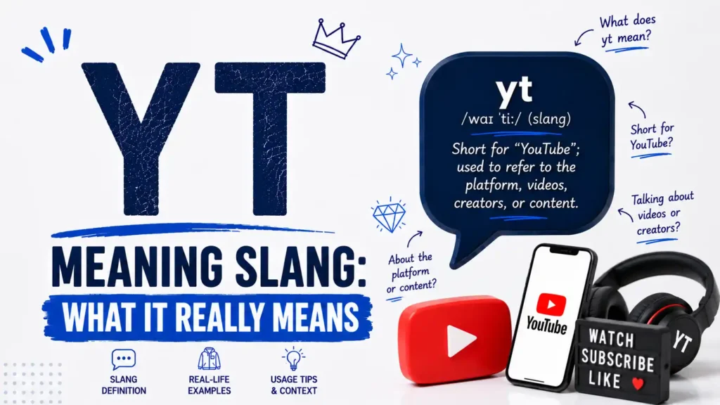 YT Meaning Slang
