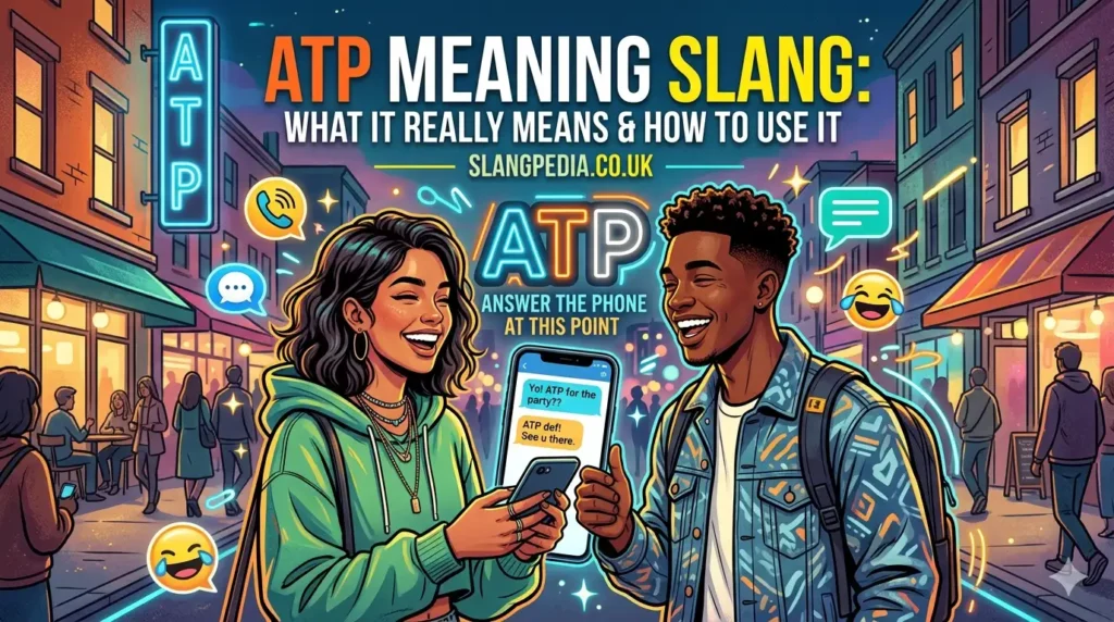 What Does ATP Mean in Slang?