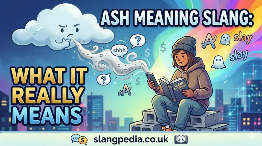 What Does Ash Mean in Slang?