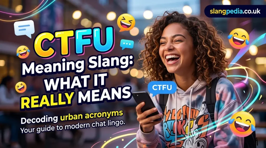 What Does CTFU Mean in Slang?