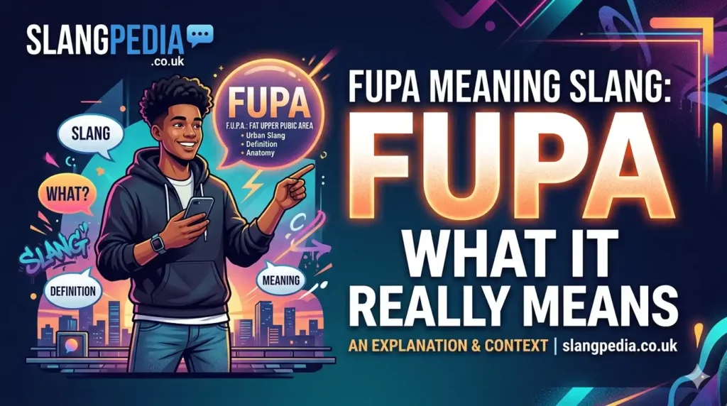 What Does FUPA Mean in Slang?