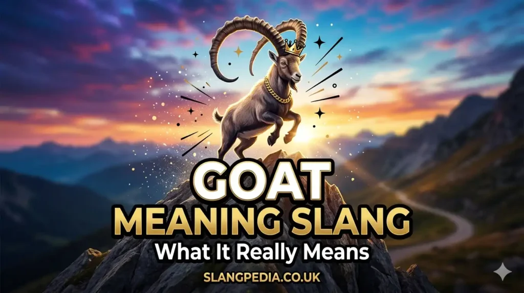 What Does GOAT Mean in Slang?