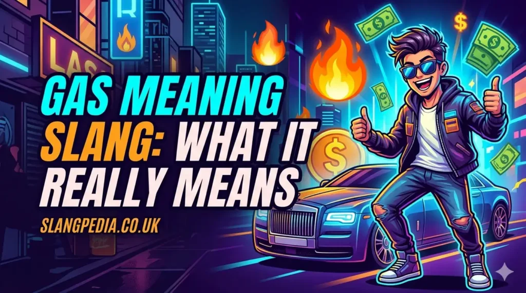 What Does Gas Mean in Slang?
