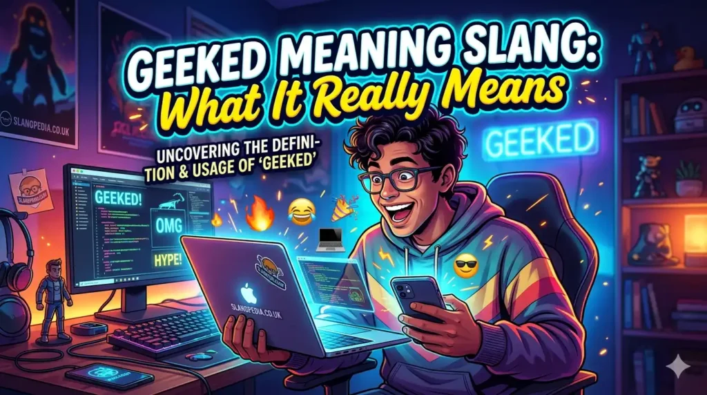 What Does Geeked Mean in Slang?