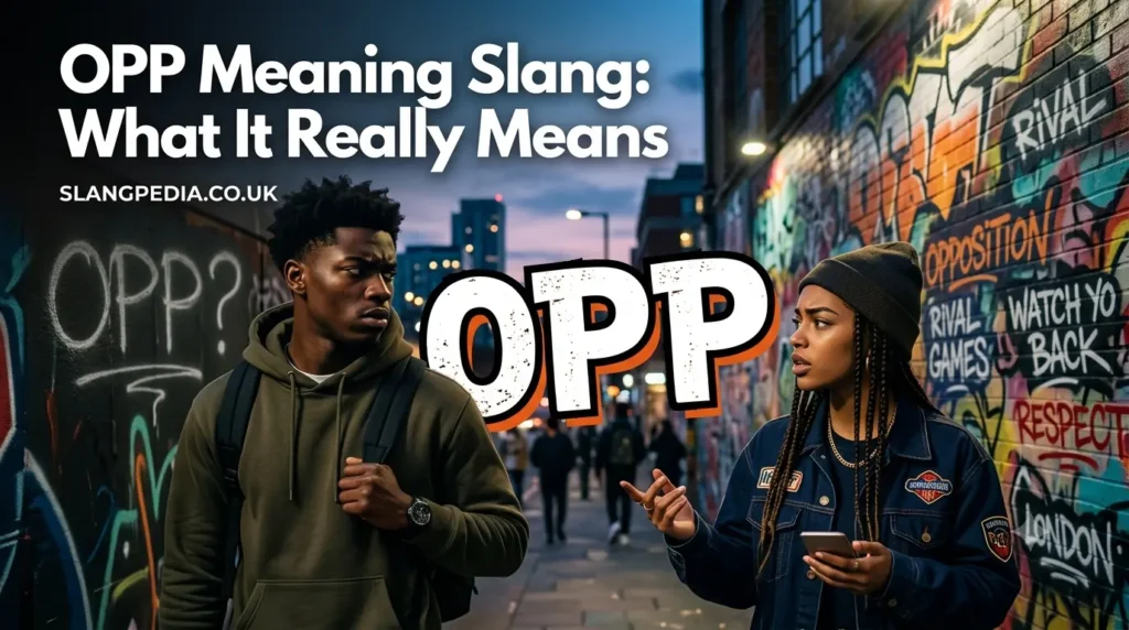 What Does Opp Mean in Slang?
