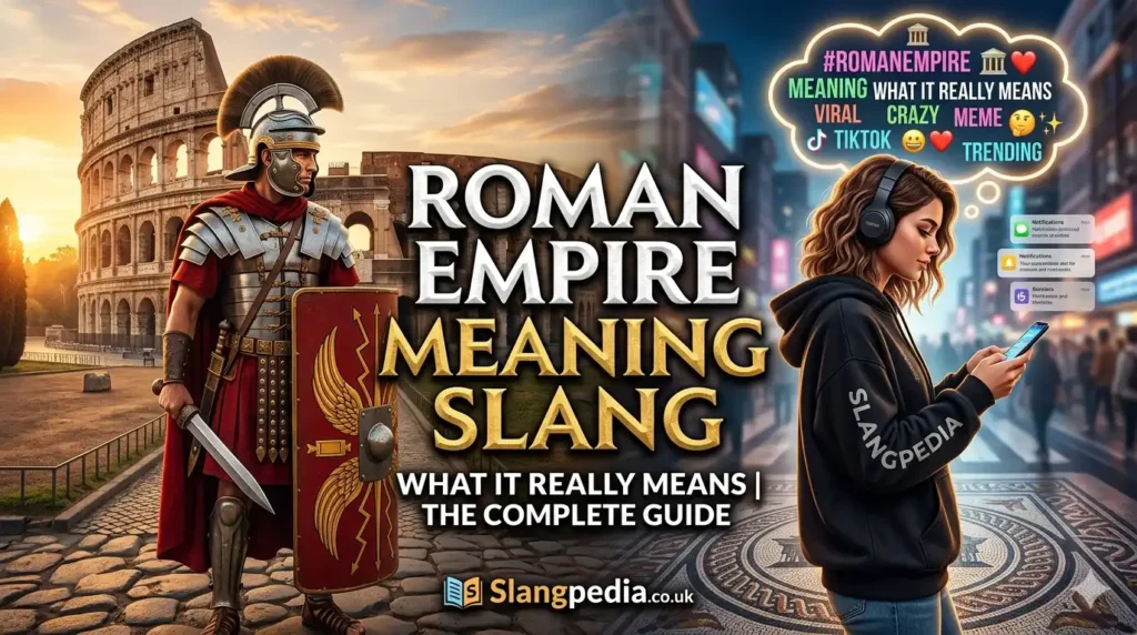 What Does Roman Empire Mean in Slang?