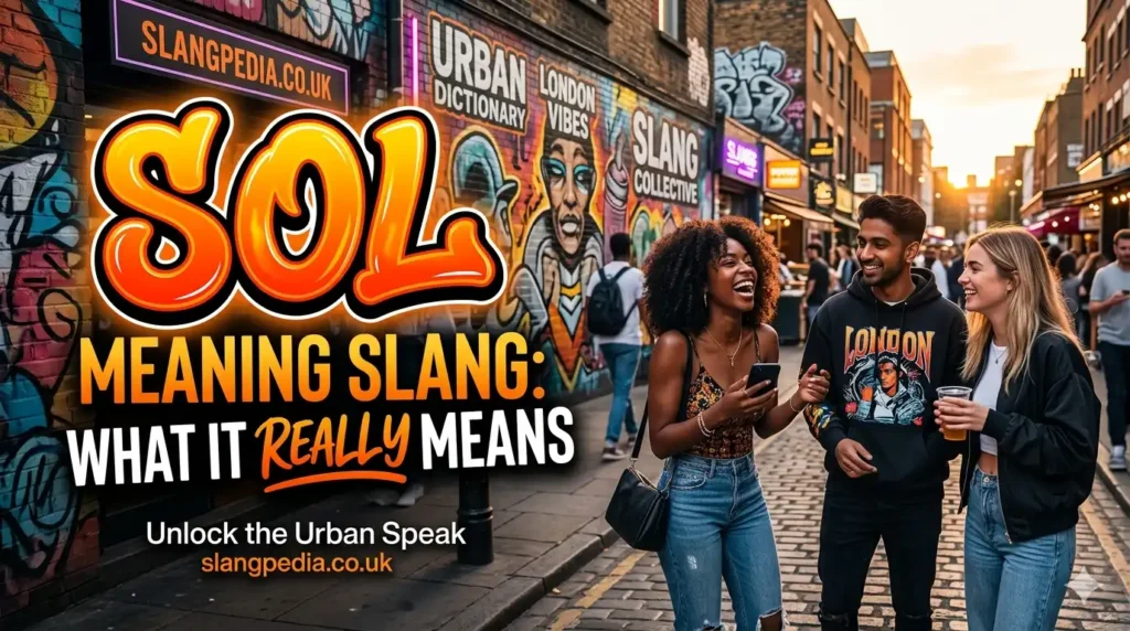 What Does Sol Mean in Slang?