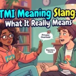 TMI Meaning Slang