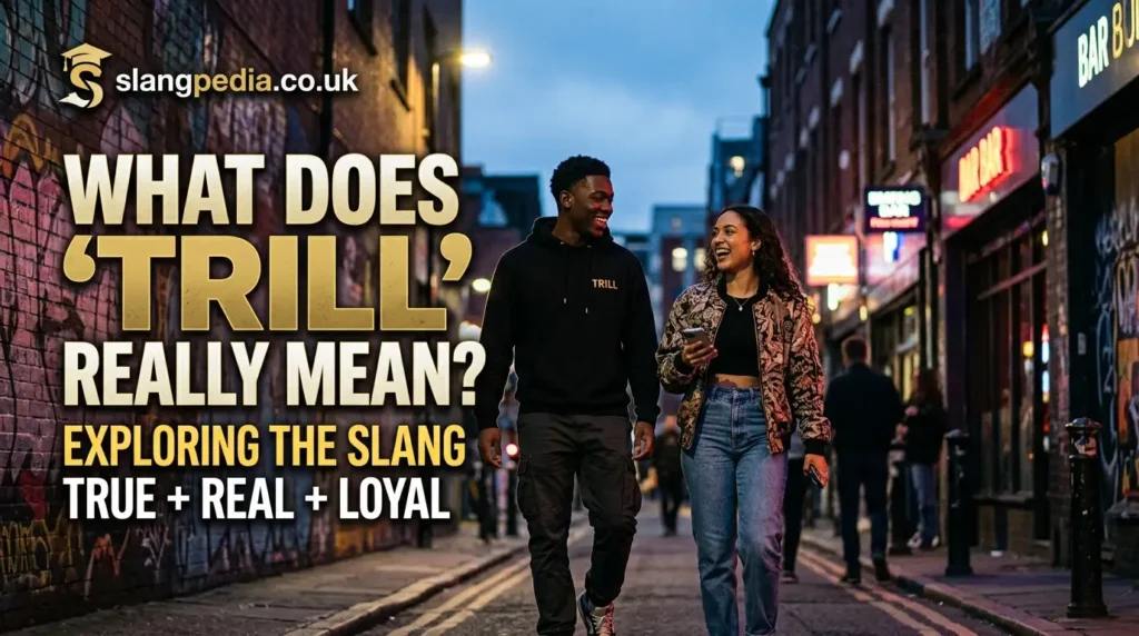What Does Trill Mean in Slang?