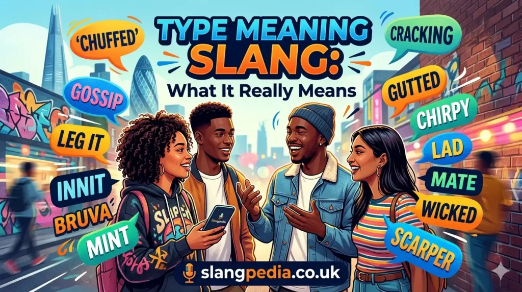 What Does "Type" Mean in Slang?