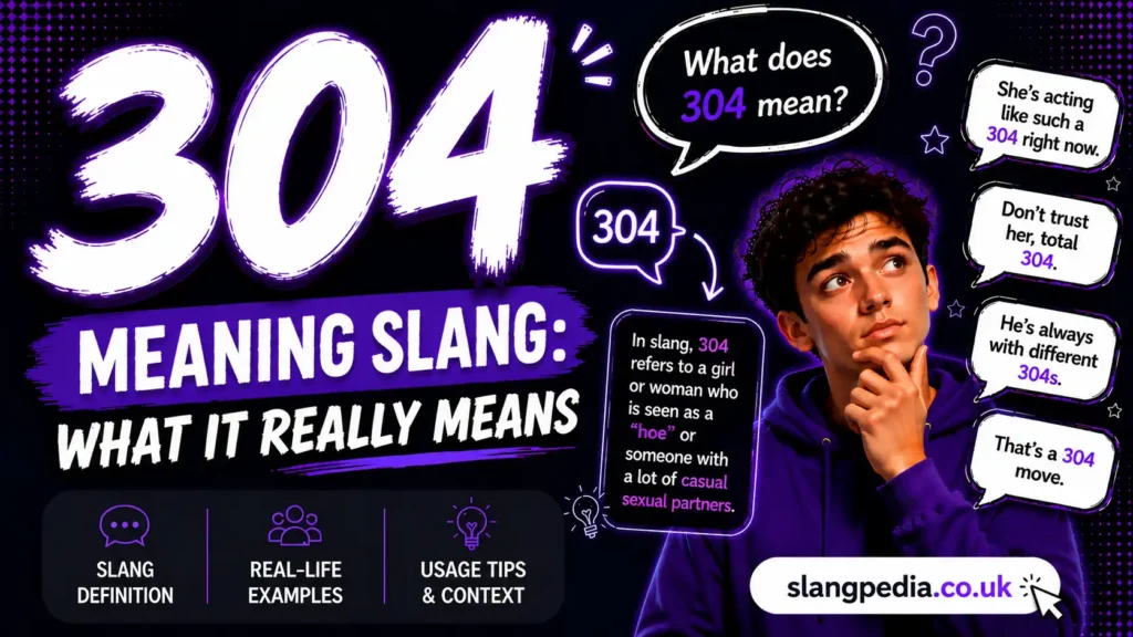 304 Meaning Slang