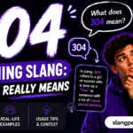 304 Meaning Slang