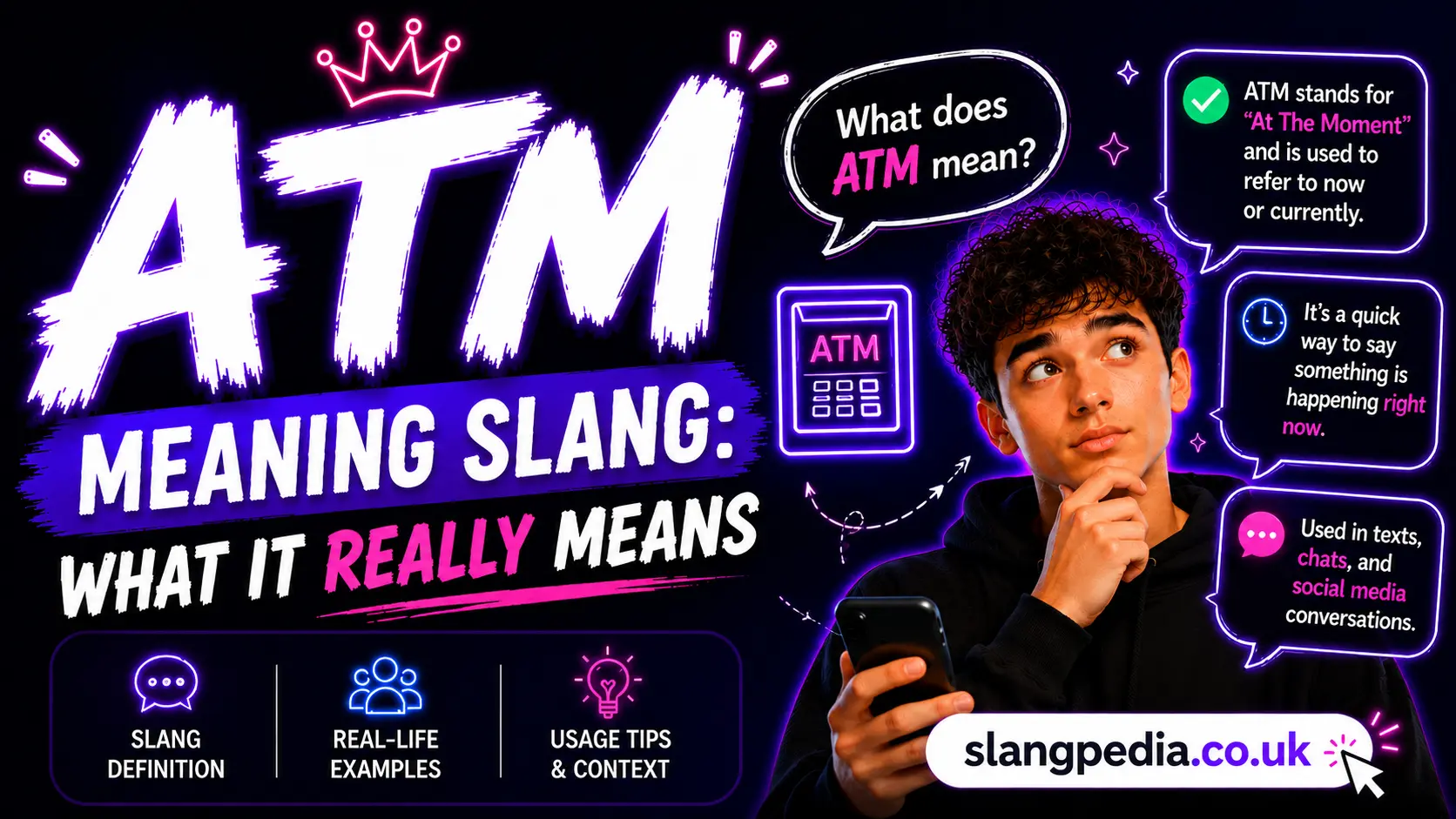 ATM Meaning Slang