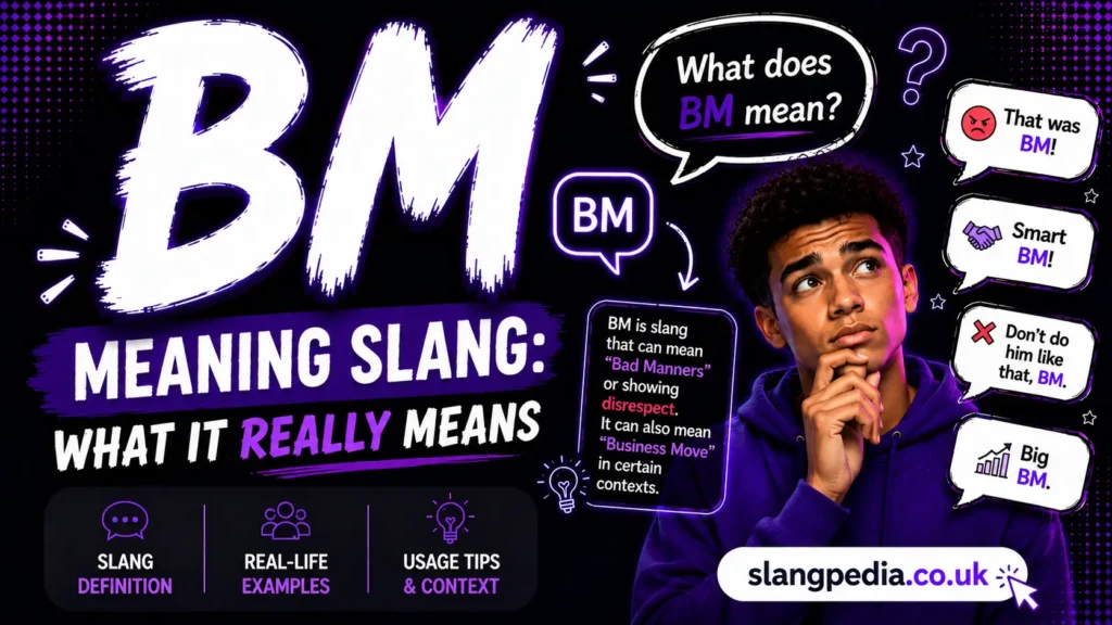 BM Meaning Slang