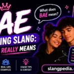 Bae Meaning Slang