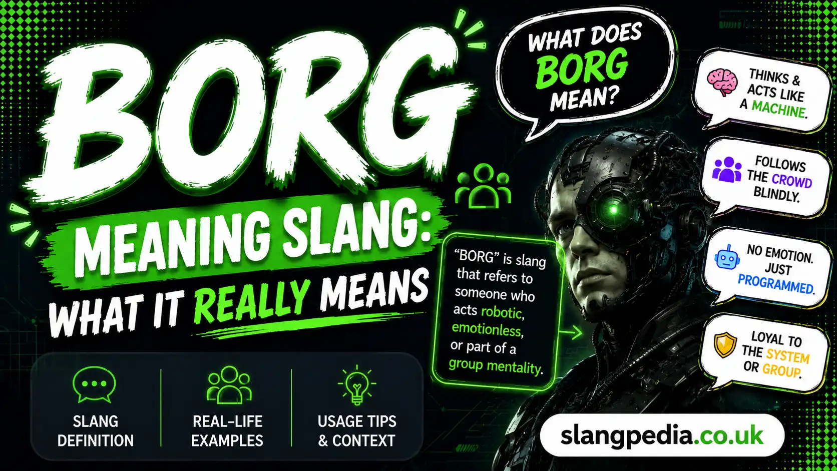 Borg Meaning Slang