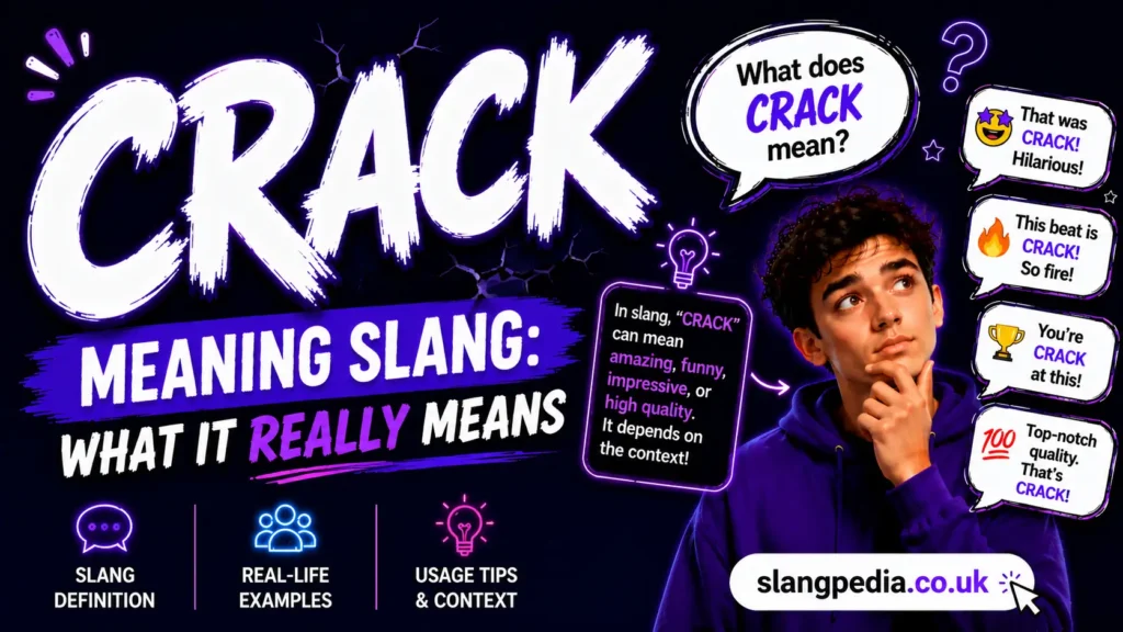 Crack Meaning Slang