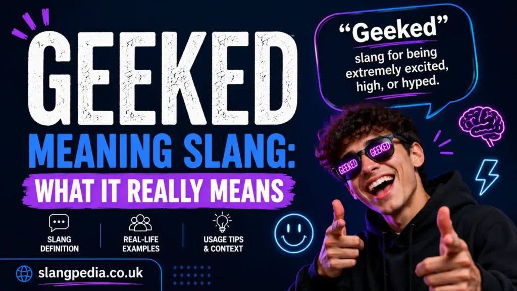 Geeked Meaning Slang