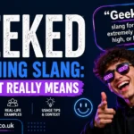 Geeked Meaning Slang